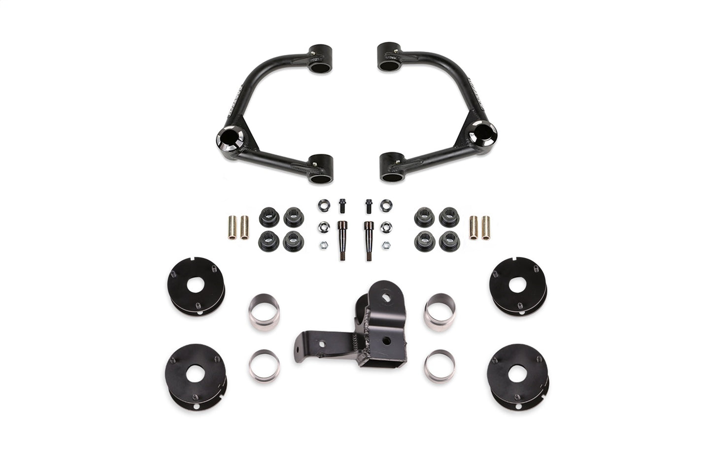 Fabtech K2384 - Uniball UCA Lift Kit; 4 in. w/Uniballs  and Shock Spacers; Non-B