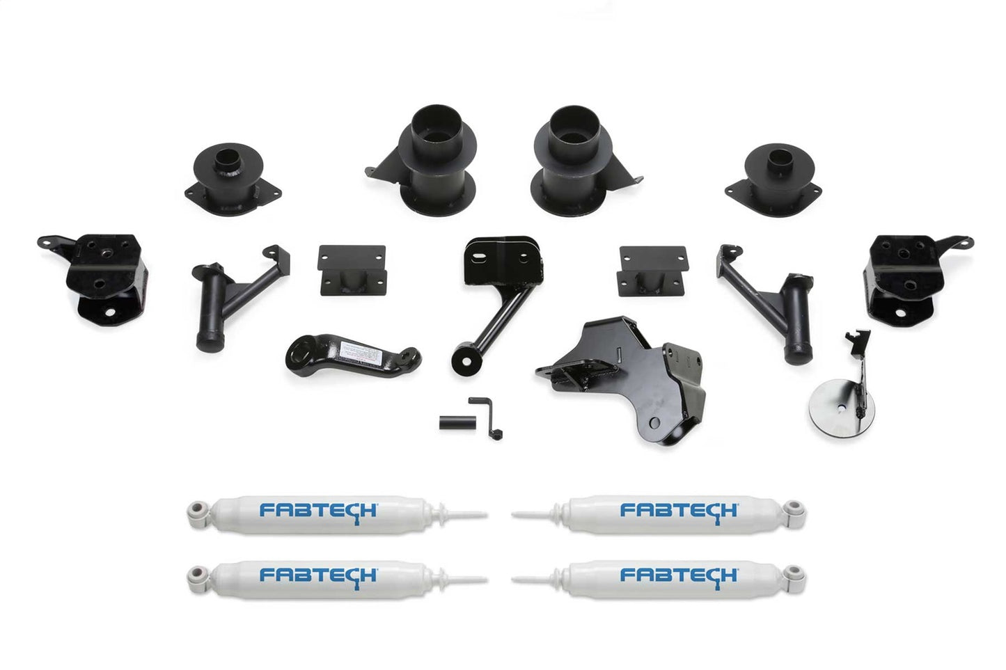 Fabtech K3173 - Basic Lift System w/Shocks; 5 in. Lift; w/Performance;