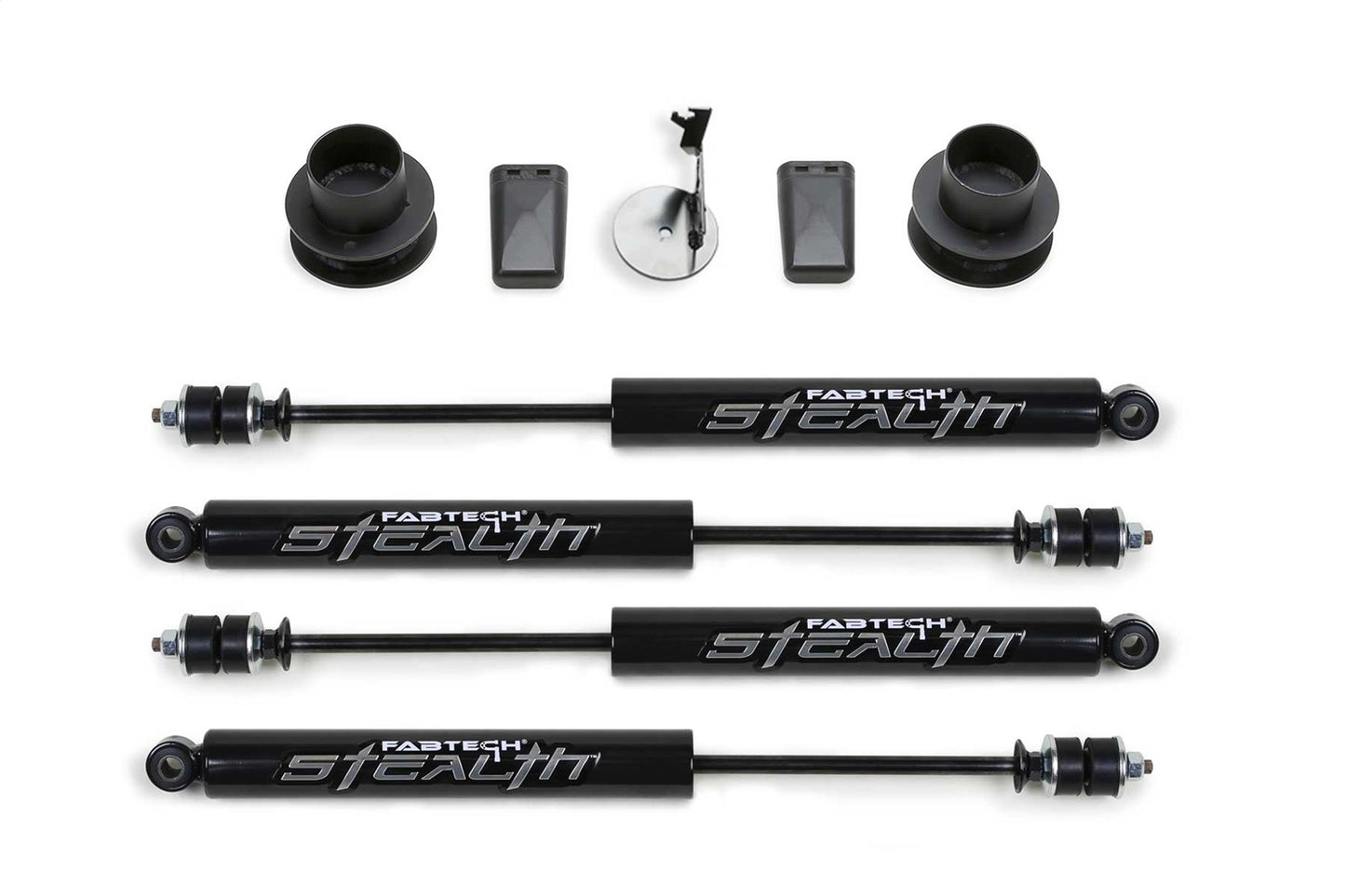 Fabtech K3191M - Coil Spacer System; Incl. 2.5 in. Coil Spacer; w/Stealth; For P
