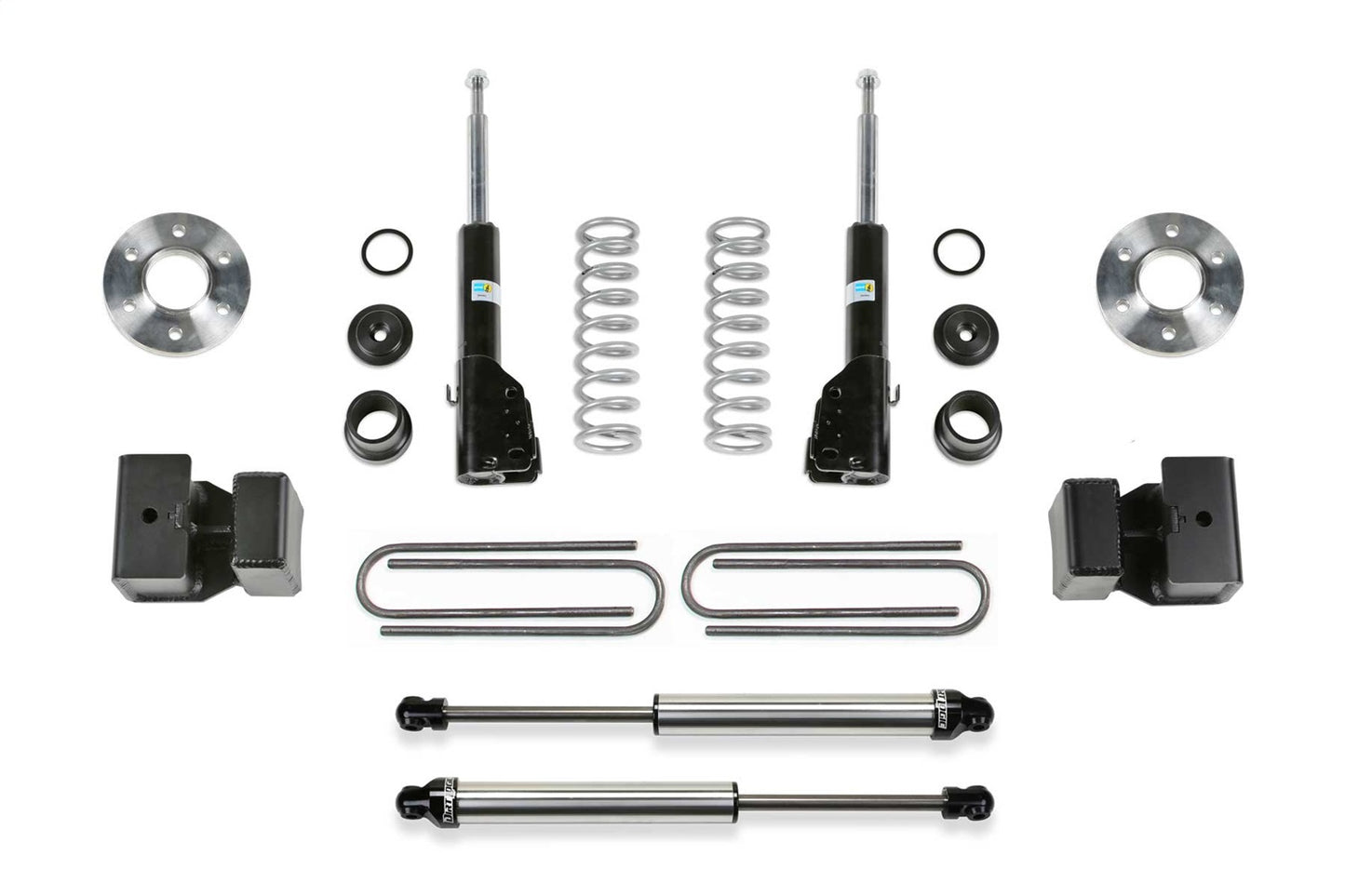 Fabtech K9007DL - Coil Assist Kit; 1.5 in.; Front Bilstein B4 Struts And Rear Di