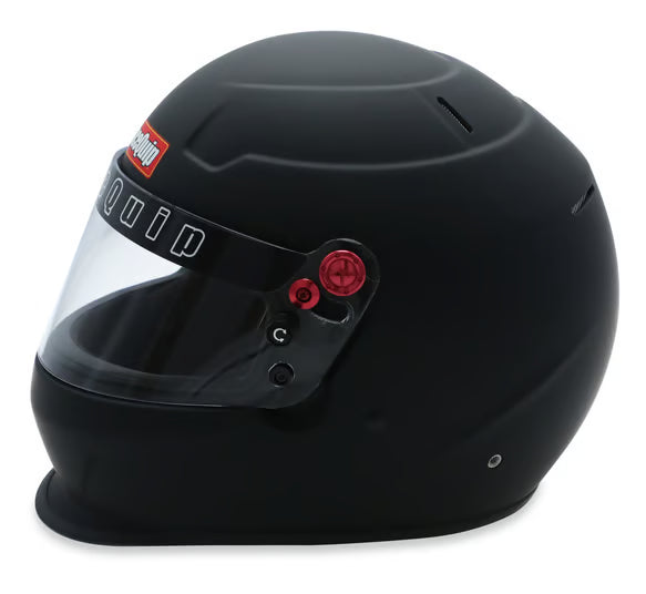 RaceQuip PRO20 Full Face Helmet – Flat Black (Size: XL) | Snell SA2020 Certified Racing Helmet – Part #276996