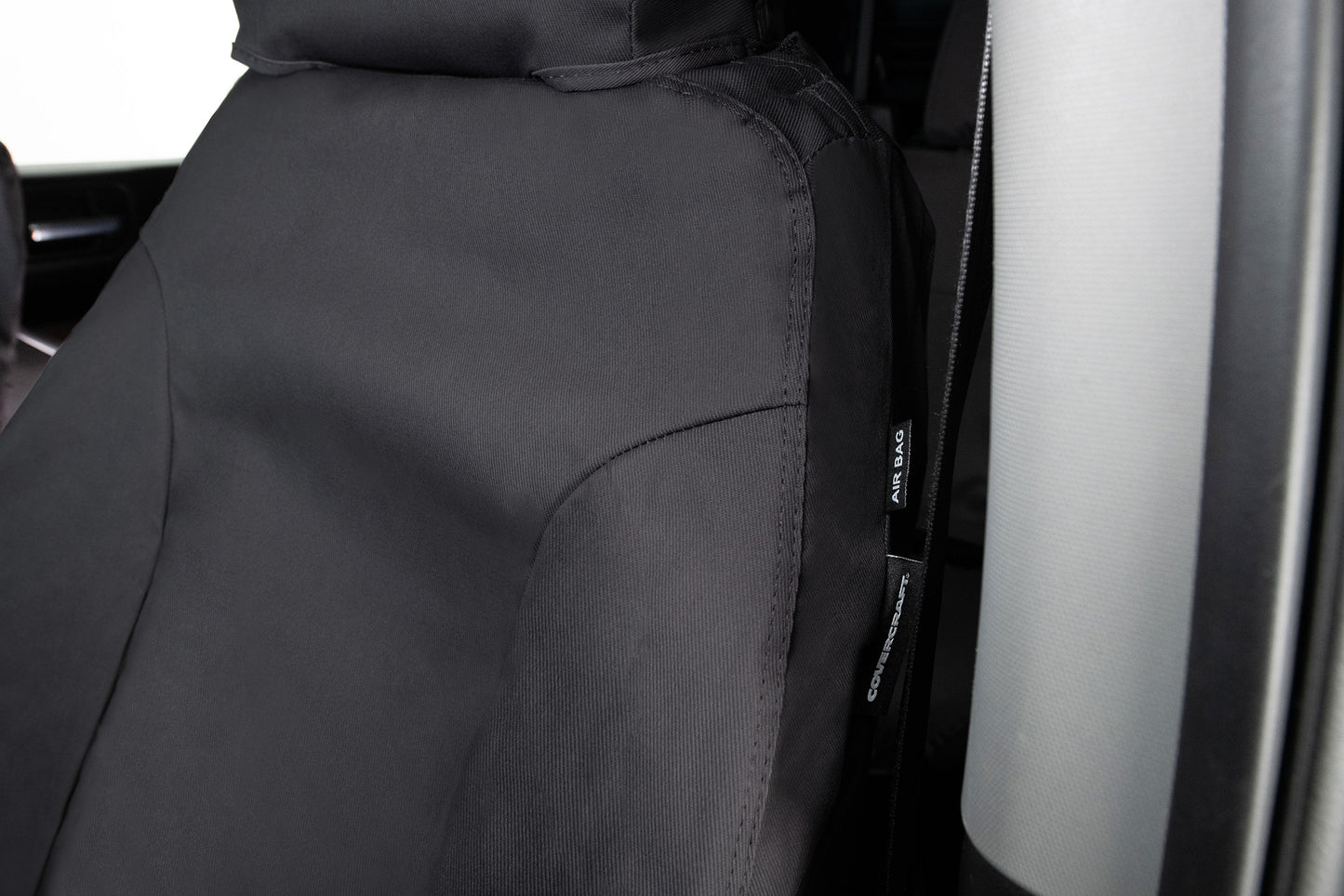 Seat Saver SS2499PCCH - Covercraft SeatSaver Custom Seat Cover - Polycotton Char