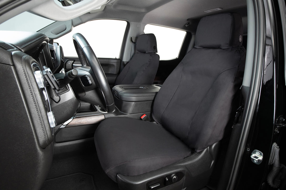 Seat Saver SS3361PCCH - Covercraft SeatSaver Custom Seat Cover - Polycotton Char