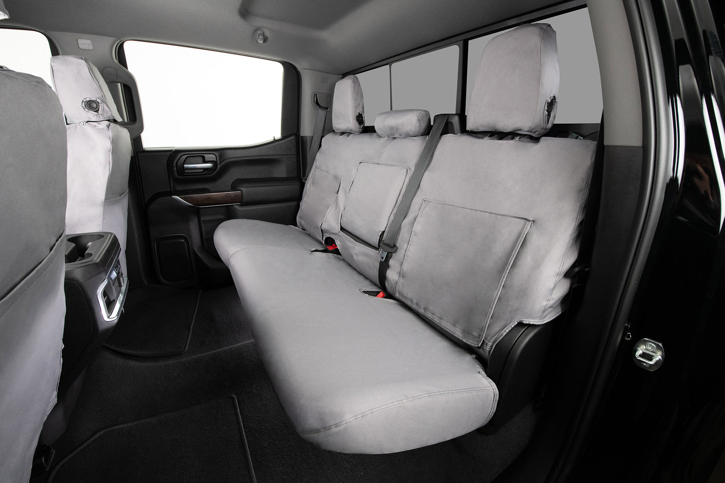 Seat Saver SS2571PCGY - Covercraft SeatSaver Custom Seat Cover - Polycotton Grey