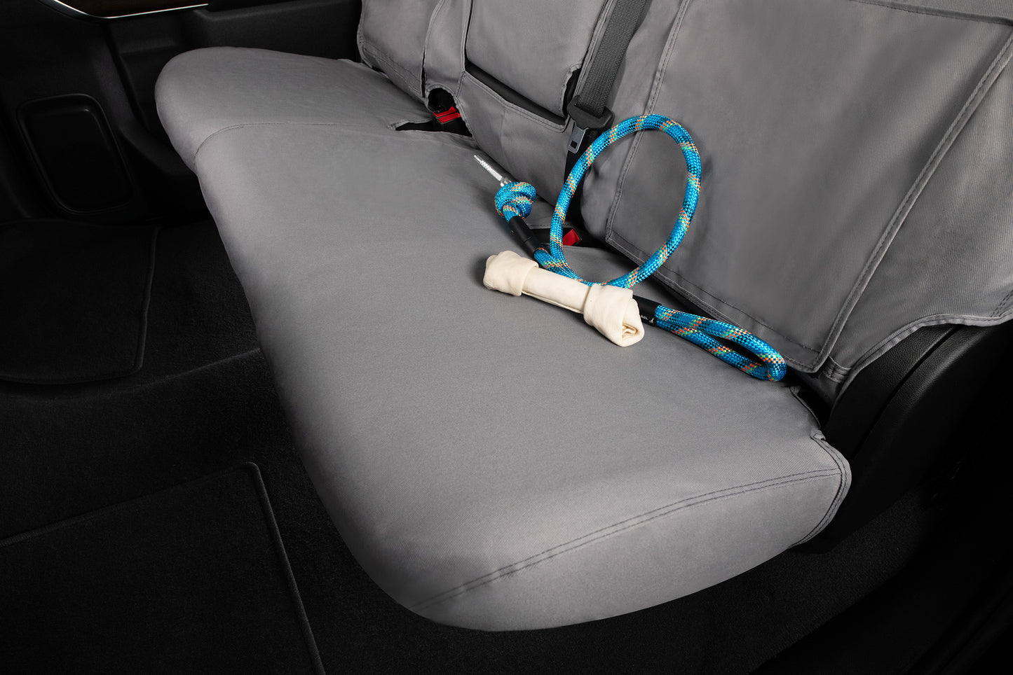 Seat Saver SS2571PCGY - Covercraft SeatSaver Custom Seat Cover - Polycotton Grey