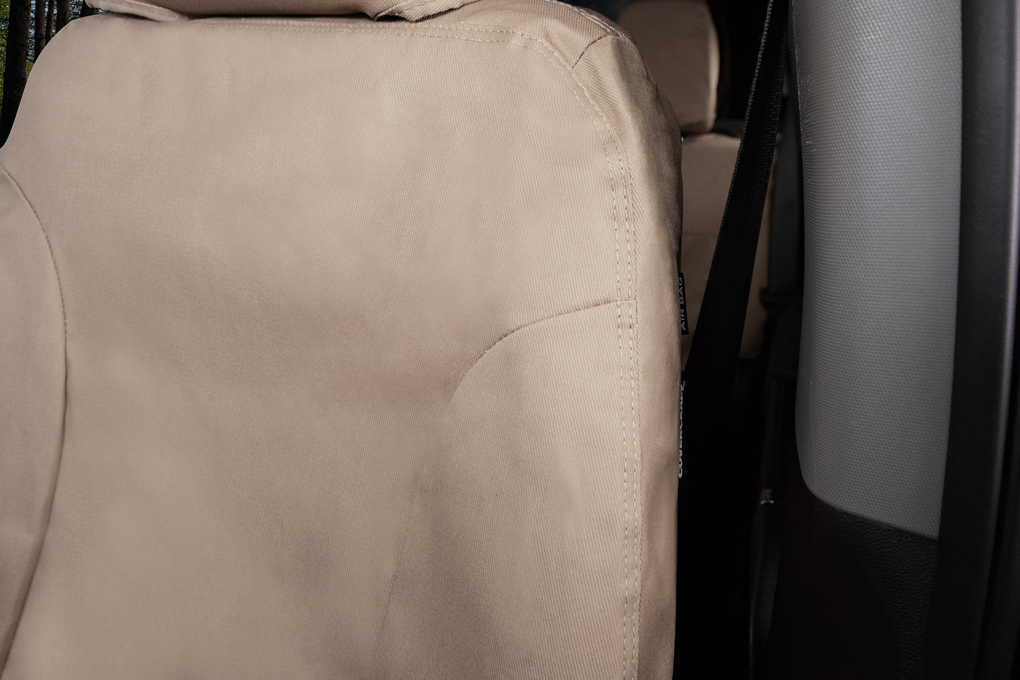 Seat Saver SS3353PCTP - Covercraft SeatSaver Custom Seat Cover - Polycotton Taup
