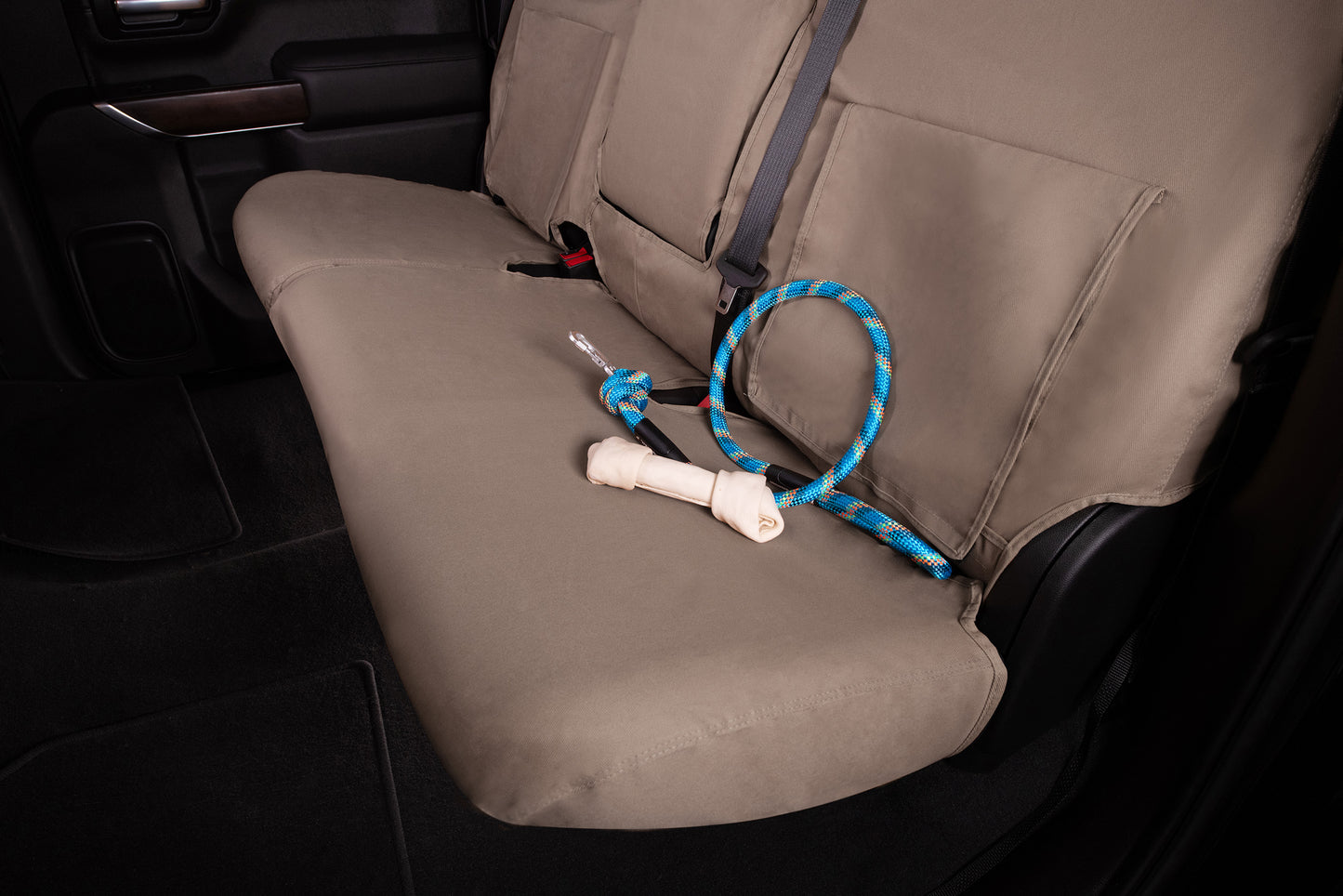 Seat Saver SS3353PCTP - Covercraft SeatSaver Custom Seat Cover - Polycotton Taup