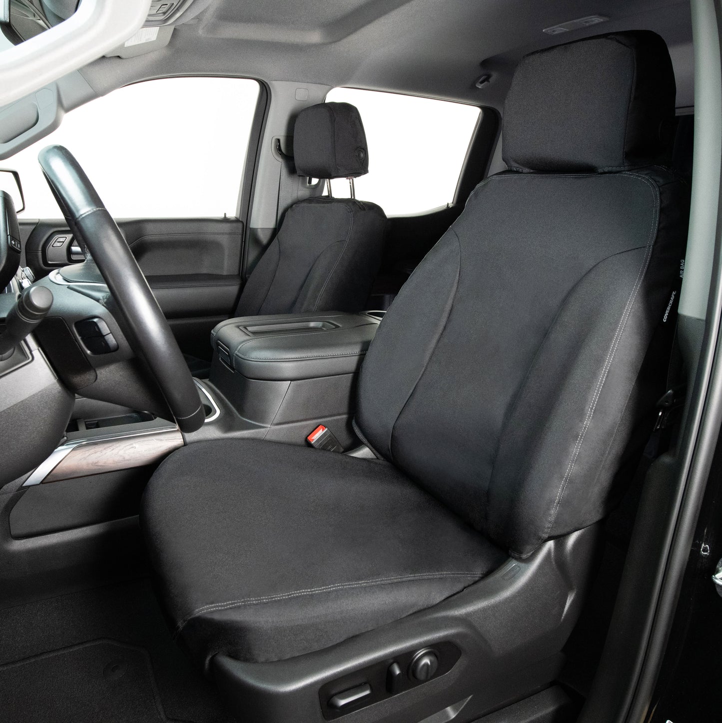 Seat Saver SS3459WFBK - Covercraft SeatSaver Custom Seat Cover - Waterproof Blac