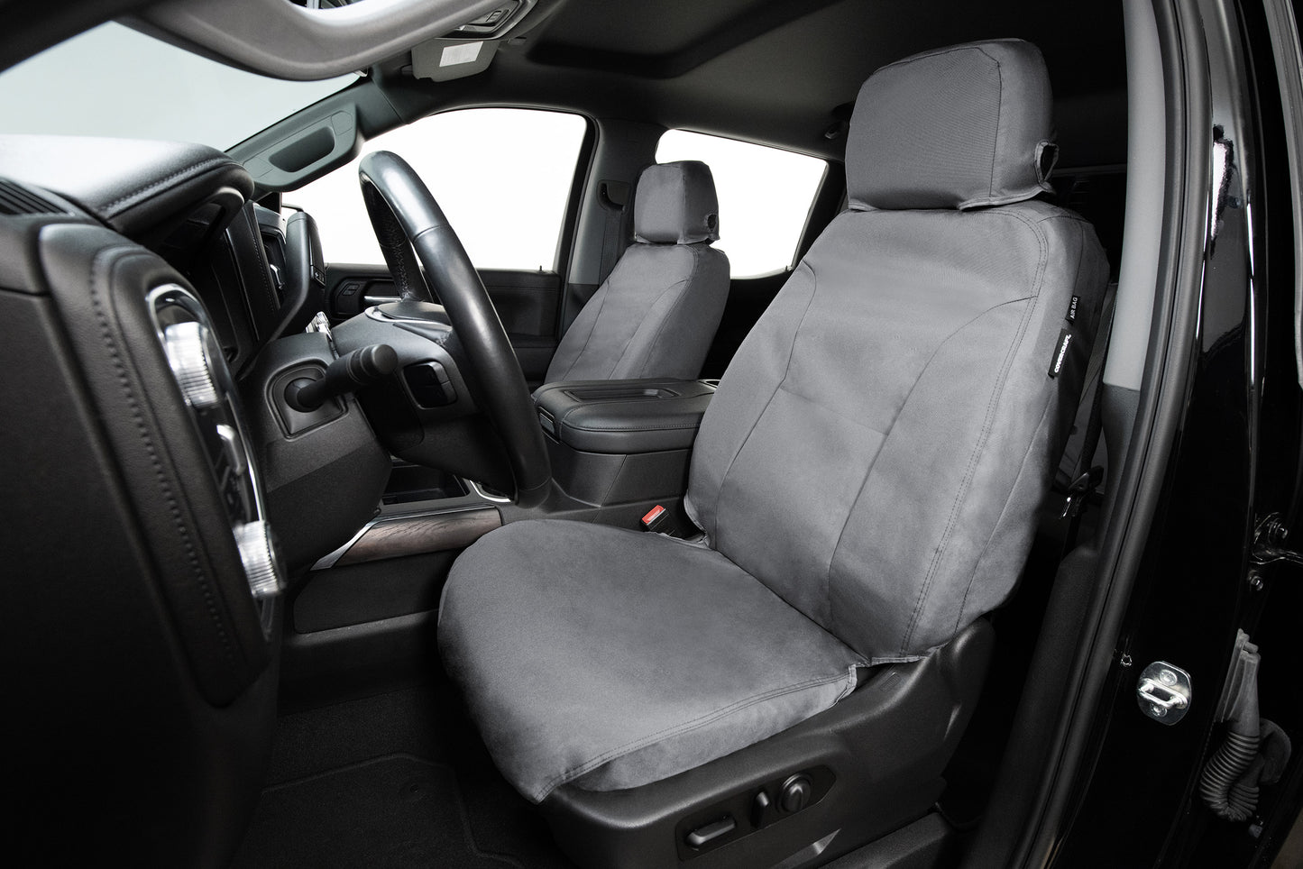 Seat Saver SS2544WFGY - Covercraft SeatSaver Custom Seat Cover - Waterproof Grey