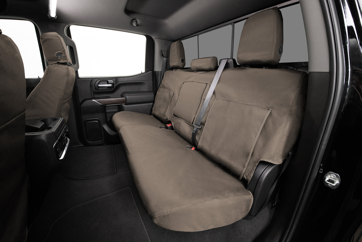 Seat Saver SS8433WFTP - Covercraft SeatSaver Custom Seat Cover - Waterproof Taup