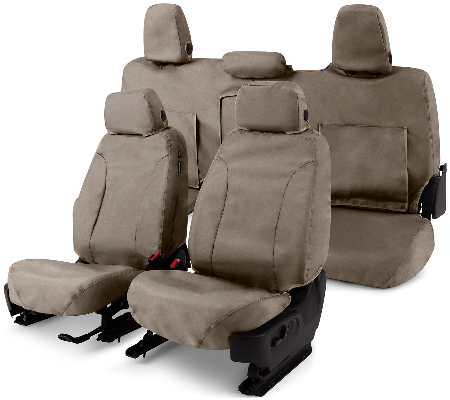 Seat Saver SS8421WFTP - Covercraft SeatSaver Custom Seat Cover - Waterproof Taup