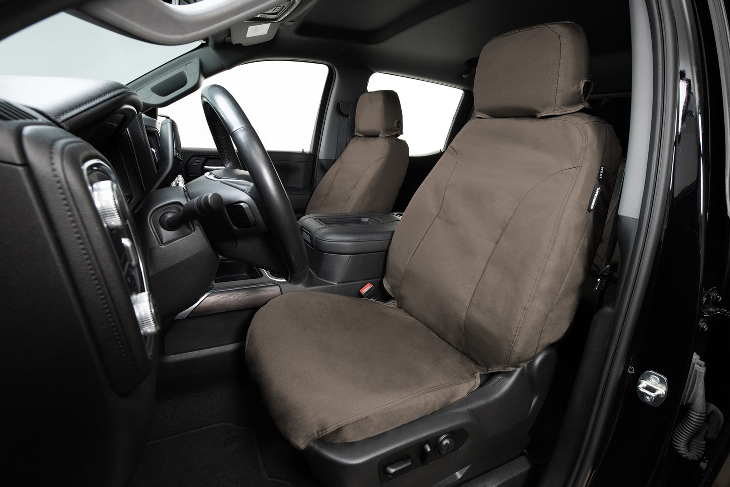 Seat Saver SS8433WFTP - Covercraft SeatSaver Custom Seat Cover - Waterproof Taup