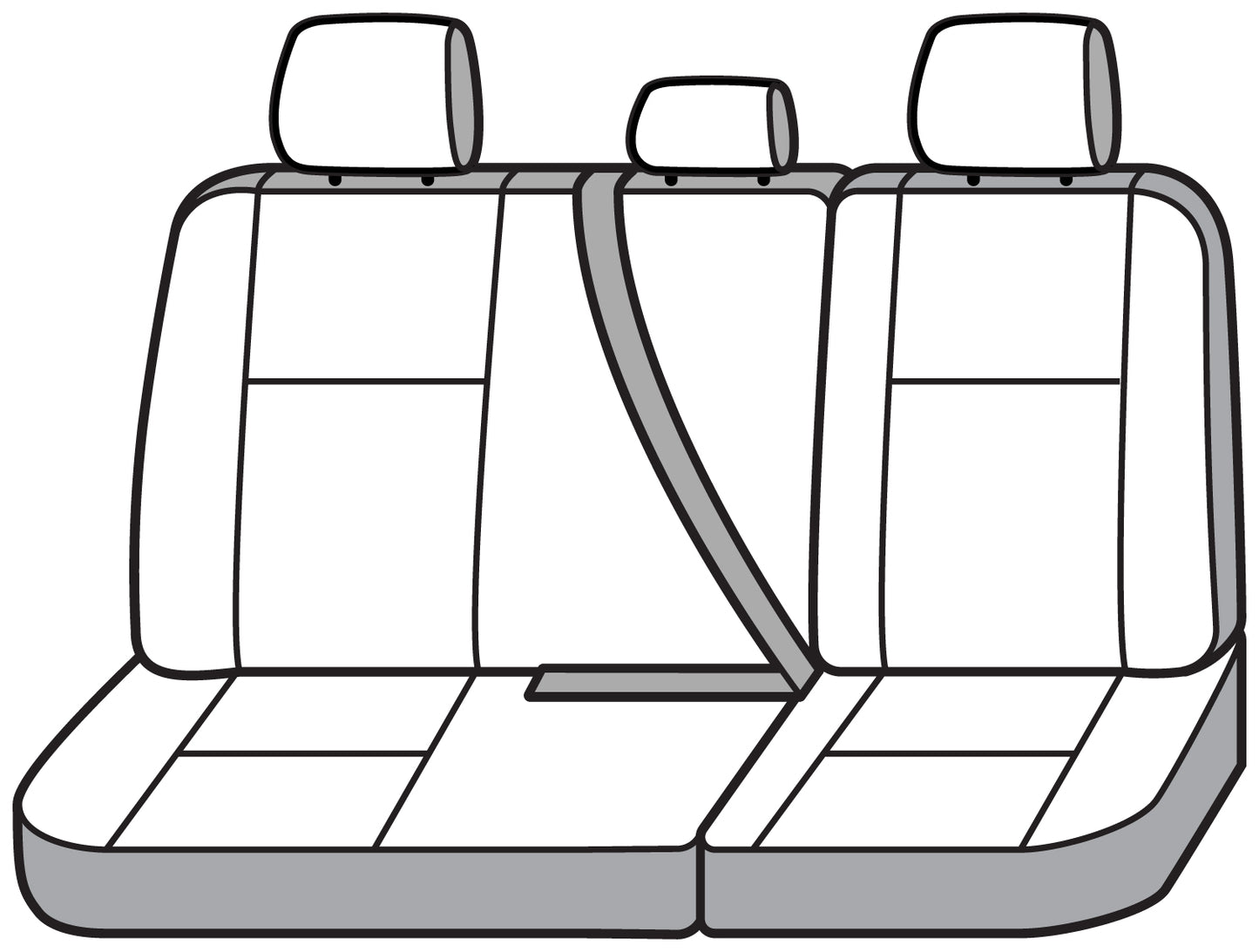 Seat Saver SS8397WFBK - Covercraft SeatSaver Custom Seat Cover - Waterproof Blac