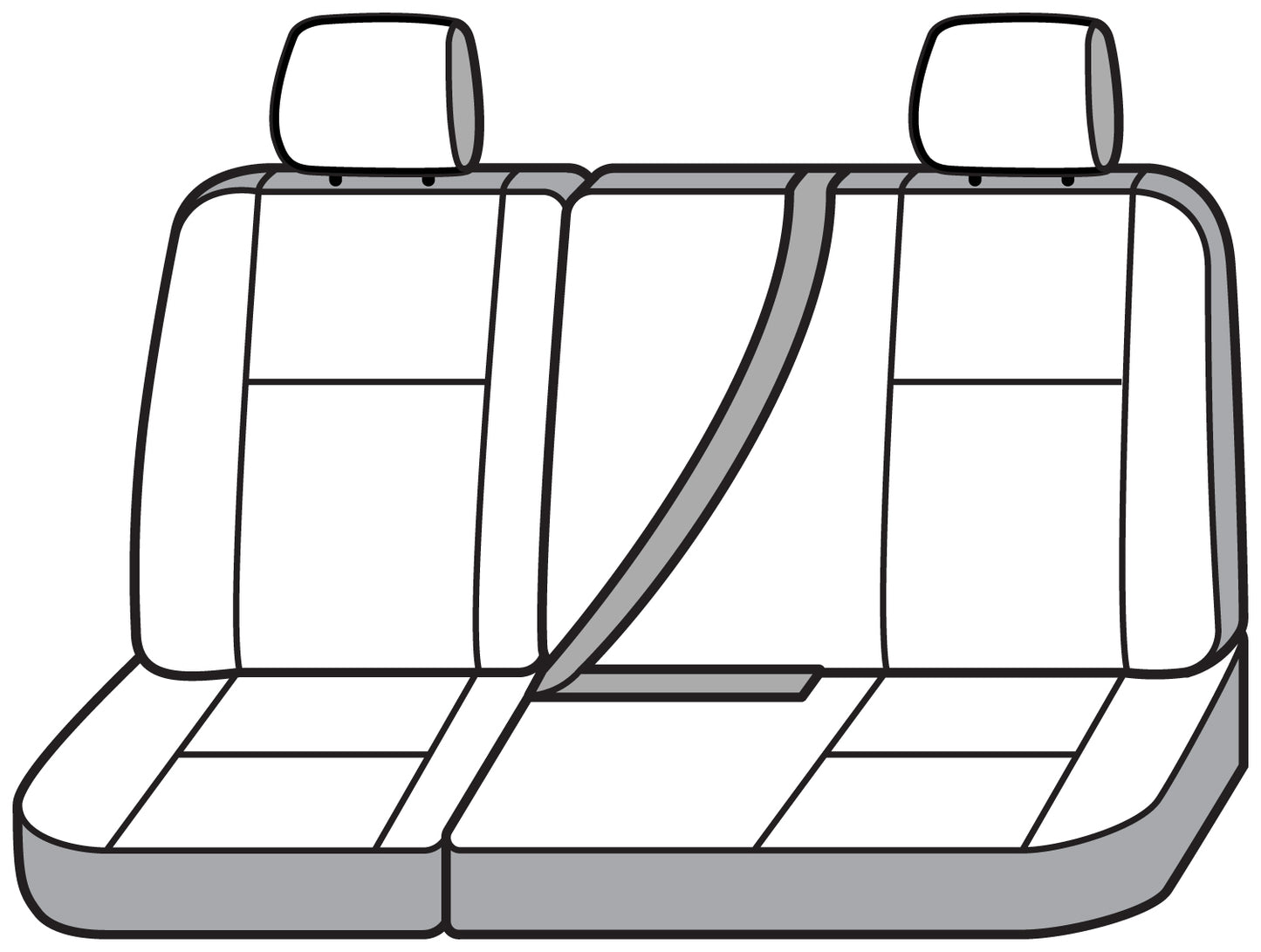 Seat Saver SS8430WFBK - Covercraft SeatSaver Custom Seat Cover - Waterproof Blac