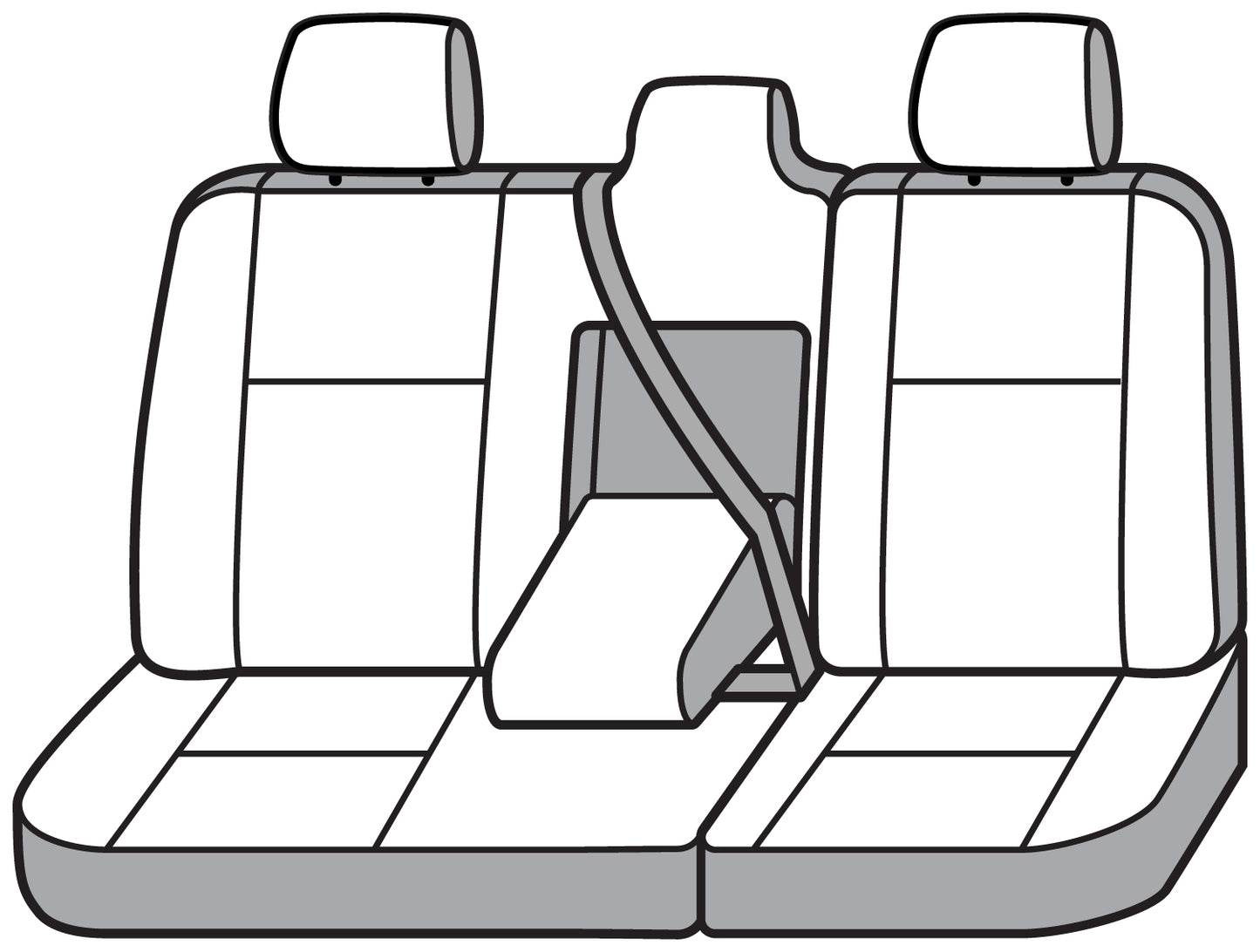 Seat Saver SS8484WFBK - Covercraft SeatSaver Custom Seat Cover - Waterproof Blac