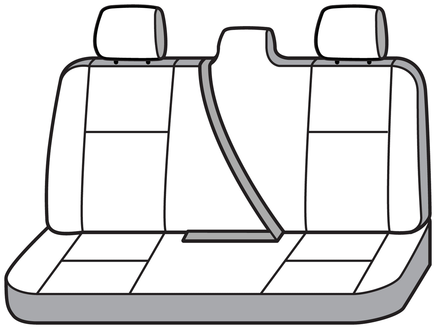 Seat Saver SS7527WFBK - Covercraft SeatSaver Custom Seat Cover - Waterproof Blac