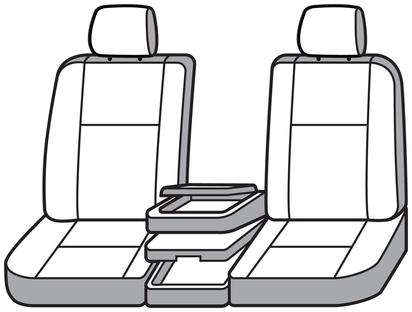 Seat Saver SS3511WFBK - Covercraft SeatSaver Custom Seat Cover - Waterproof Blac