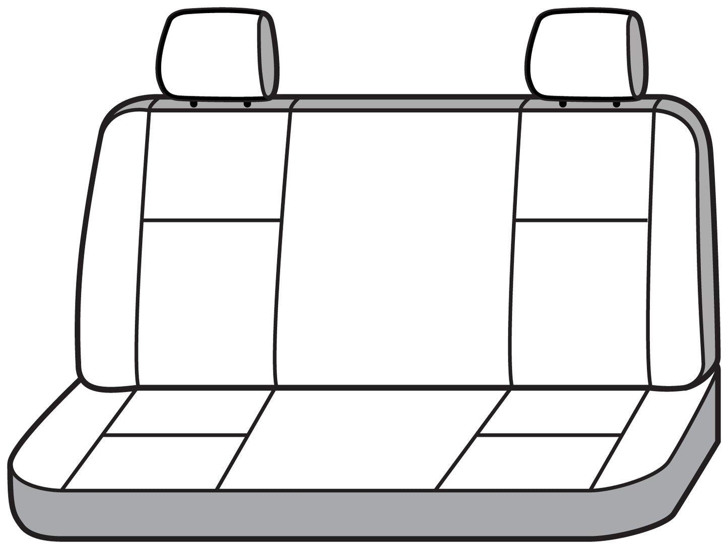 Seat Saver SS7431WFBK - Covercraft SeatSaver Custom Seat Cover - Waterproof Blac