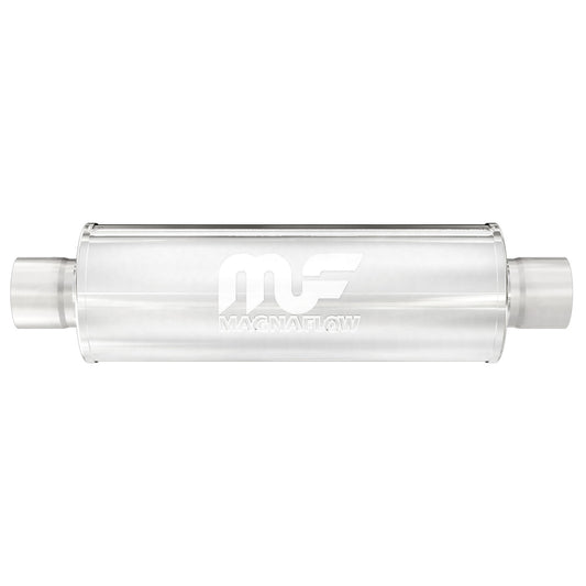 MagnaFlow 4in. Round Straight-Through Performance Exhaust Muffler 10416