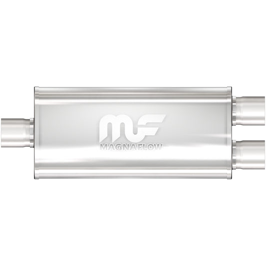 MagnaFlow 5 X 8in. Oval Straight-Through Performance Exhaust Muffler 12158