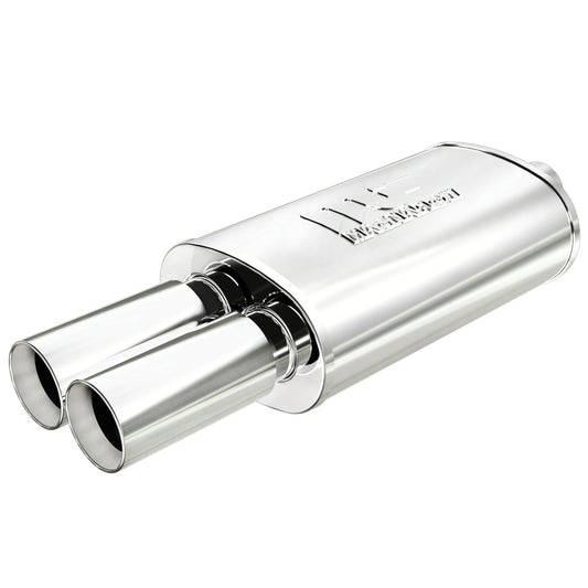 MagnaFlow Exhaust Products 14815 Straight-Through Performance Muffler; 2.25/3.125in. Center/Dual;  5x14x8 Body