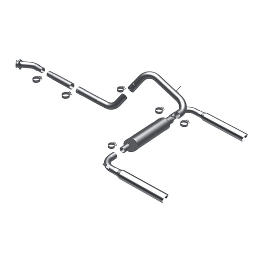 MagnaFlow Exhaust Products 16829 Street Series Stainless Cat-Back System